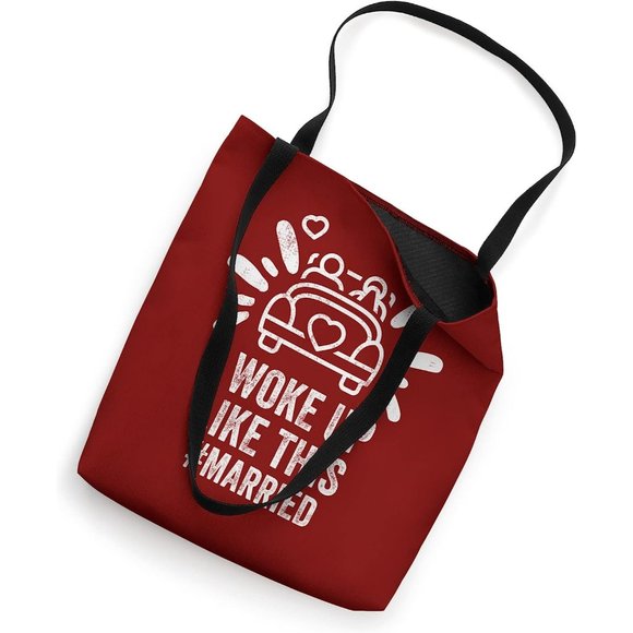 I Woke Up Like This Married Beach Shopper Tote Bag - Picture 3 of 4